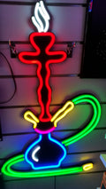 LED-Röhren-Schild SHISHA (Rot/Grün/Blau/Gelb/Weiß)
