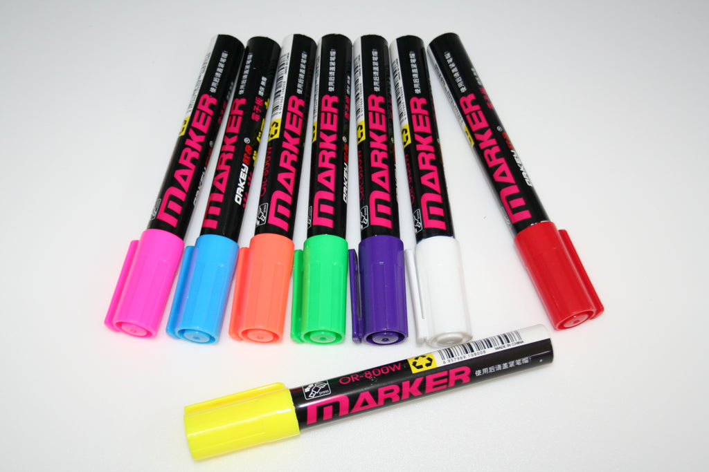 LED-Tafel Stifte – 8 Farben