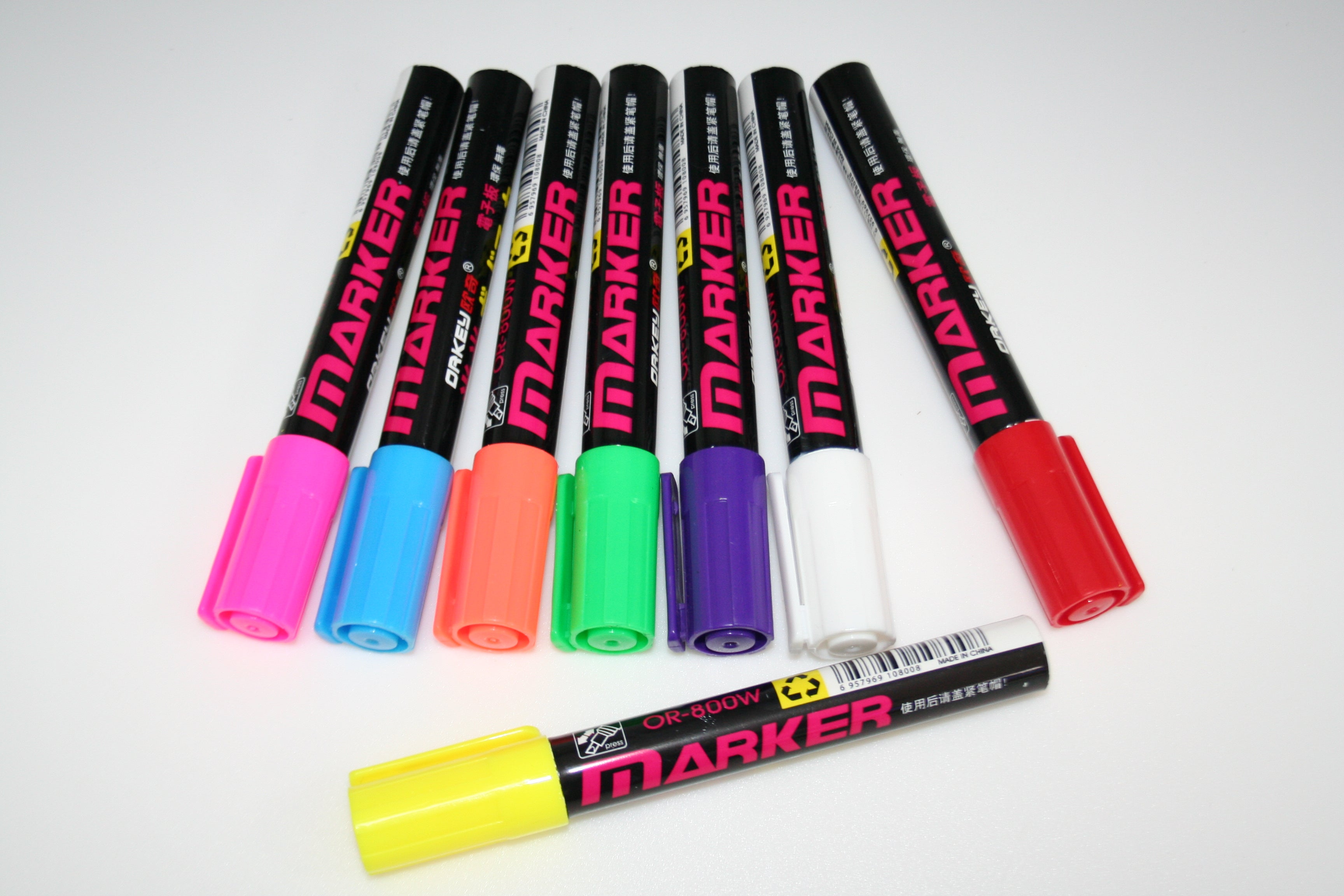 LED-Tafel Stifte – 8 Farben