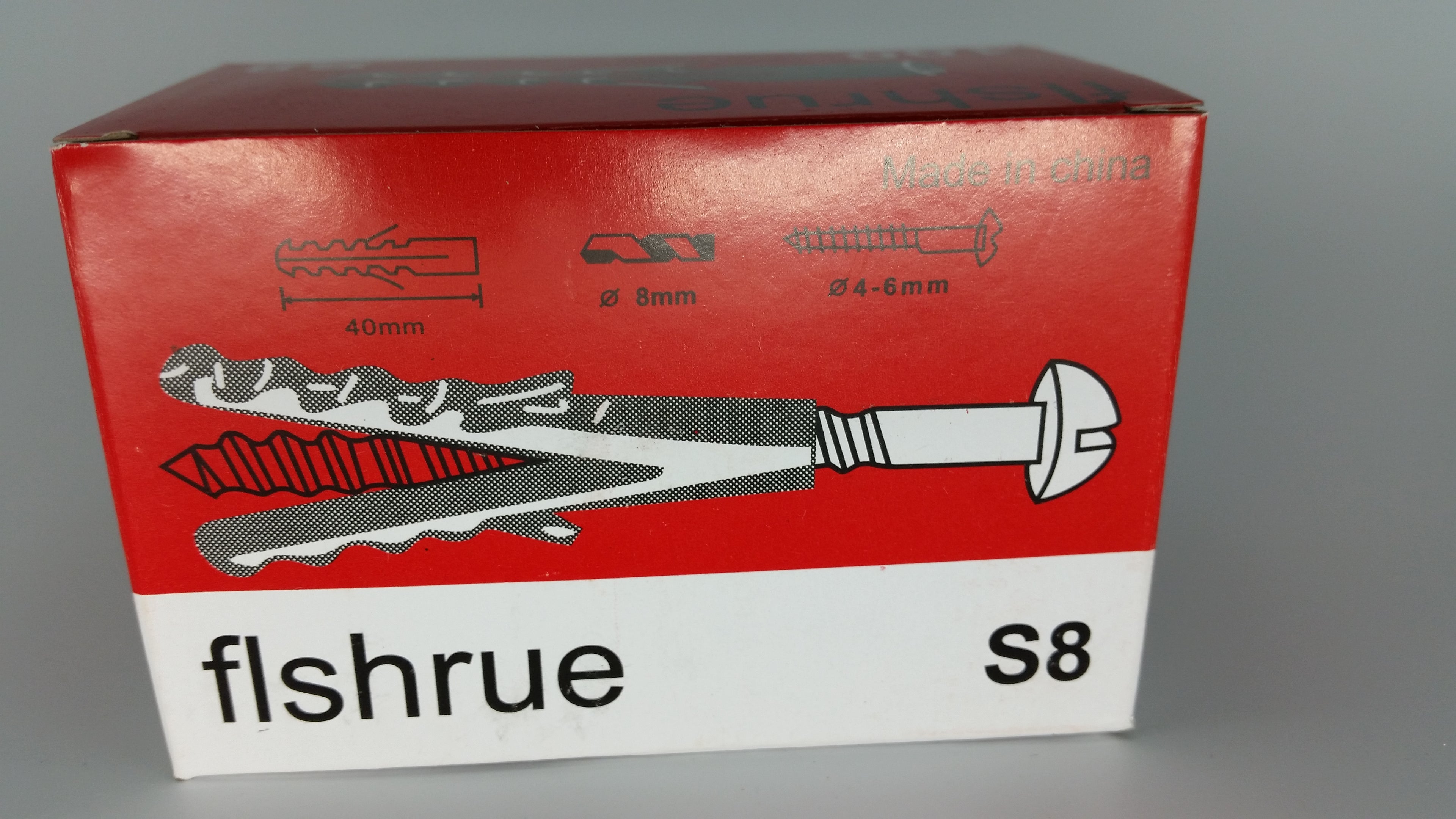 Dübel S8 – Universal-Spreizdübel 8 x 50 mm