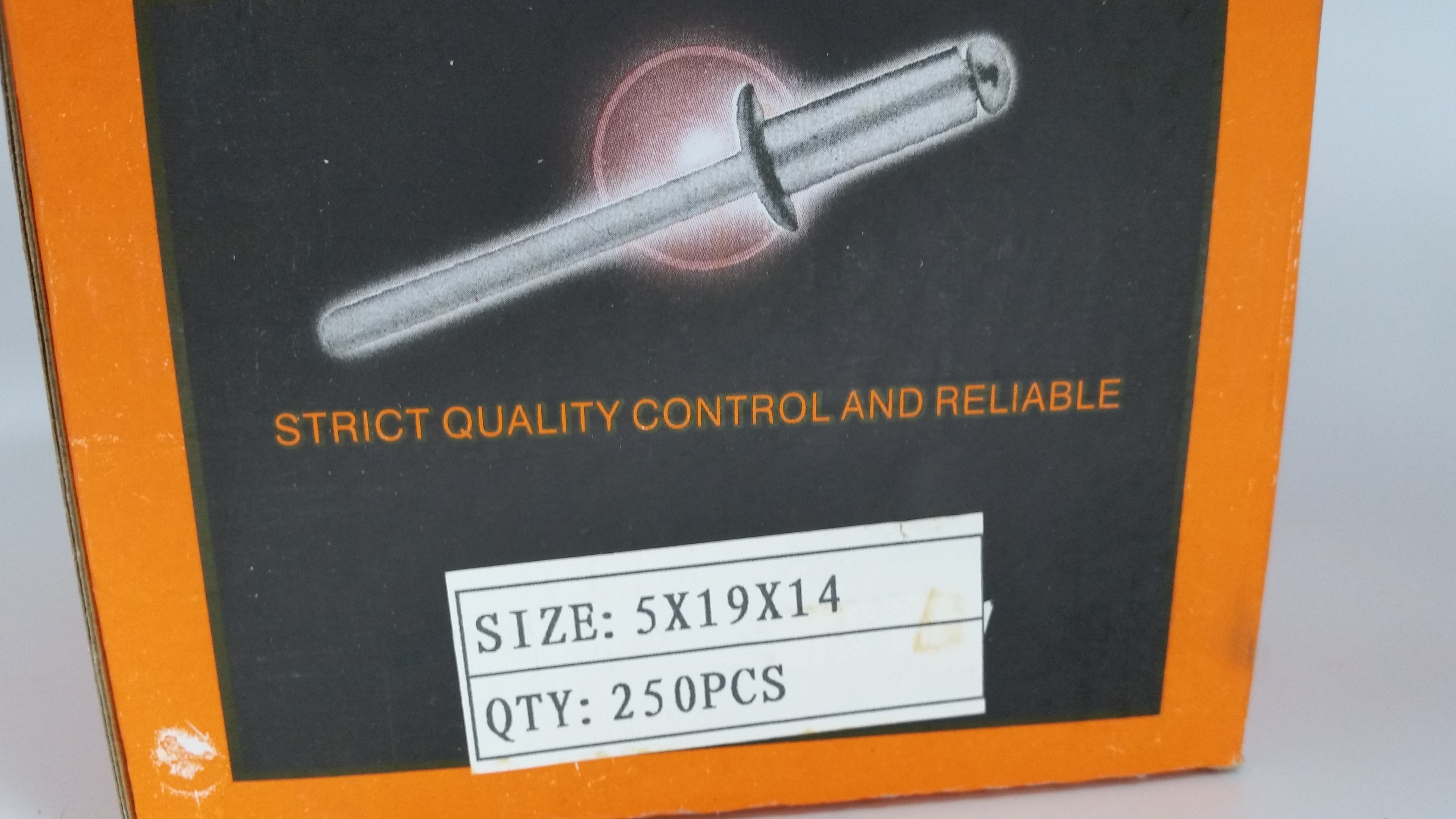 Blindnieten 5x19 mm Flachkopf