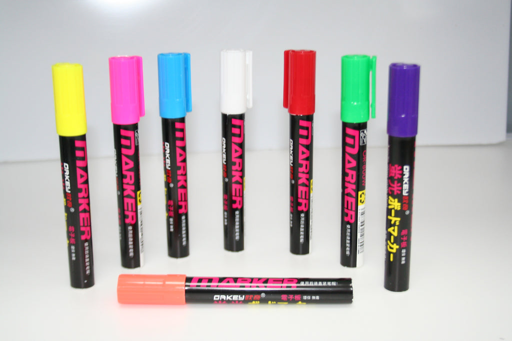 LED-Tafel Stifte – 8 Farben