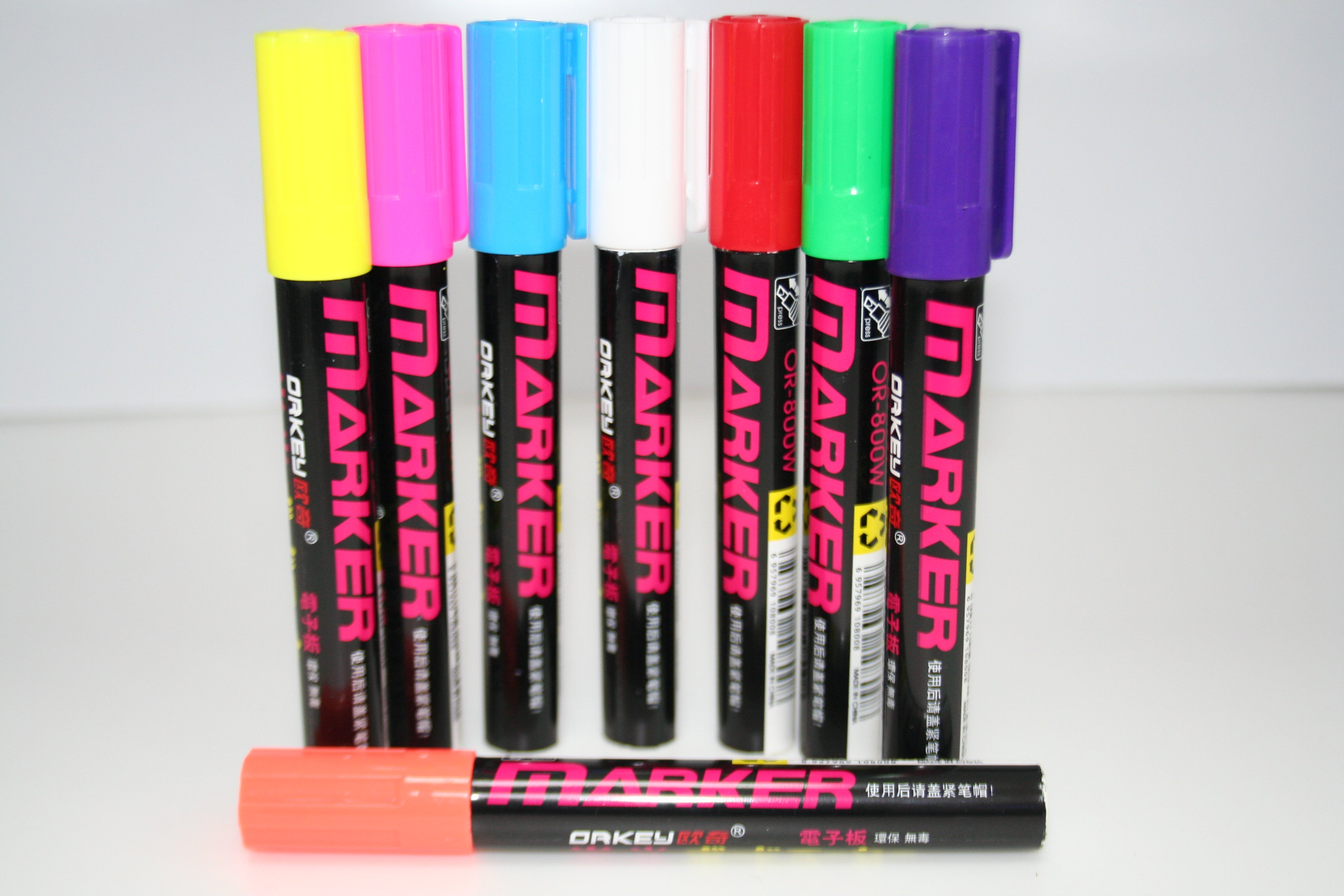 LED-Tafel Stifte – 8 Farben