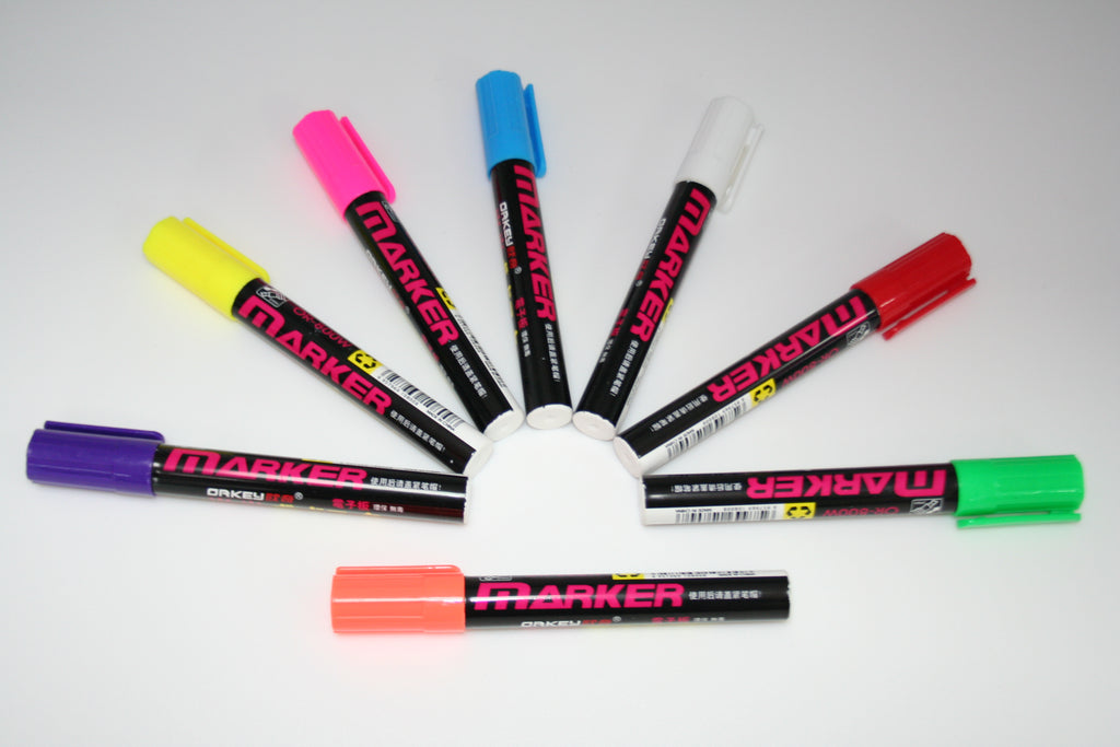 LED-Tafel Stifte – 8 Farben