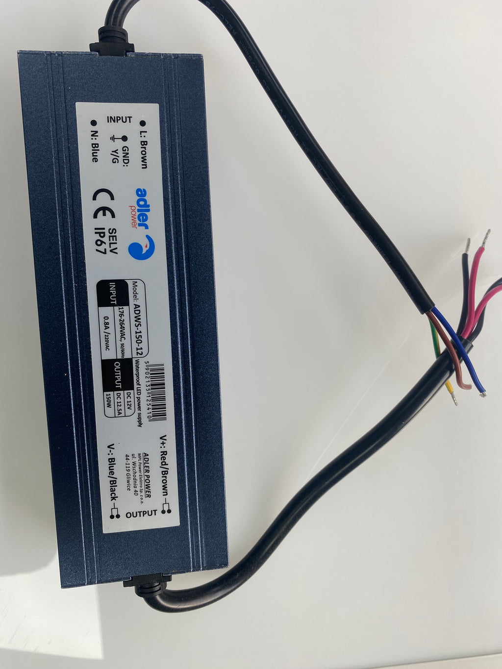 LED Trafo / Netzteil 12V 100W (IP67)