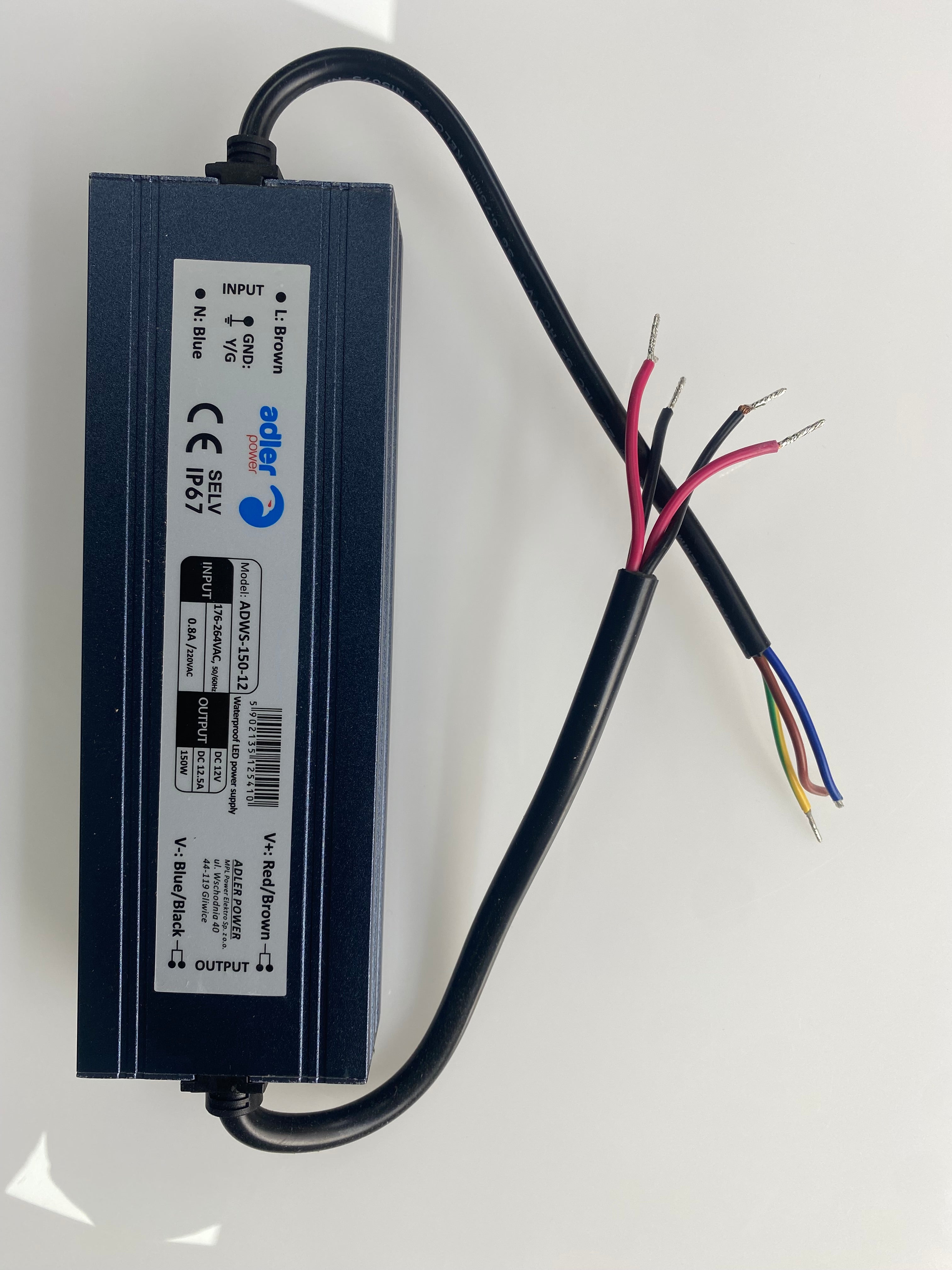 LED Trafo / Netzteil 12V 100W (IP67)