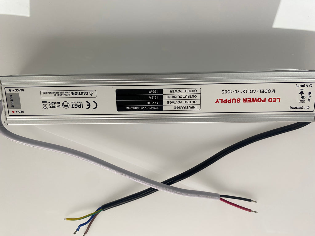 LED Trafo / Netzteil 12V 150W (IP67)