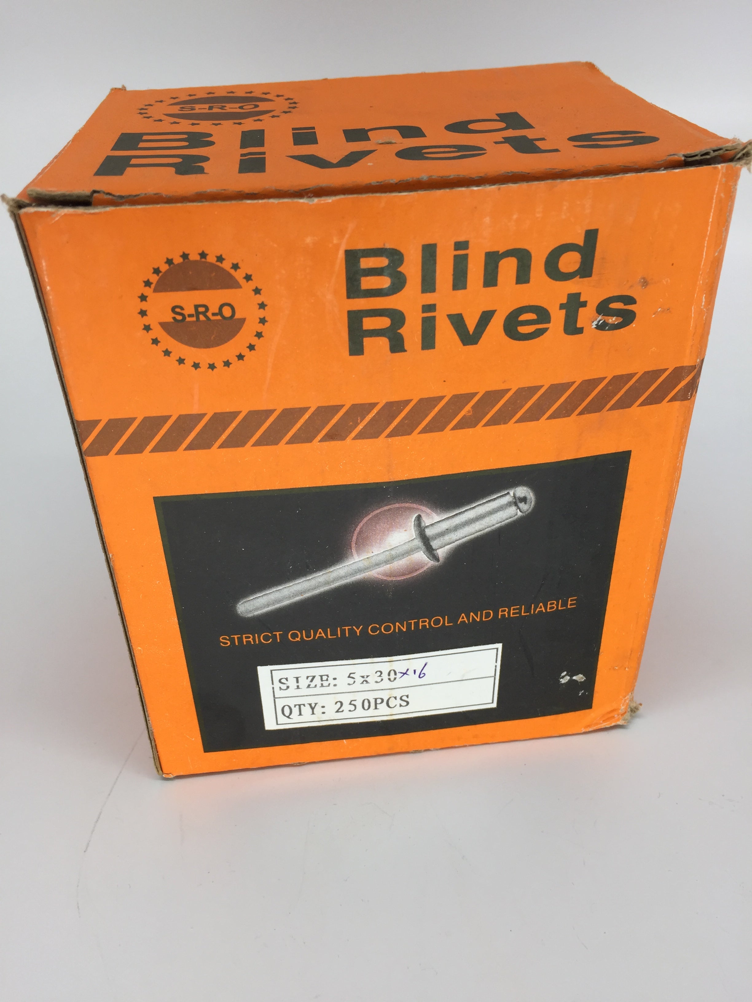 Blindnieten 5x30x16 mm Flachkopf