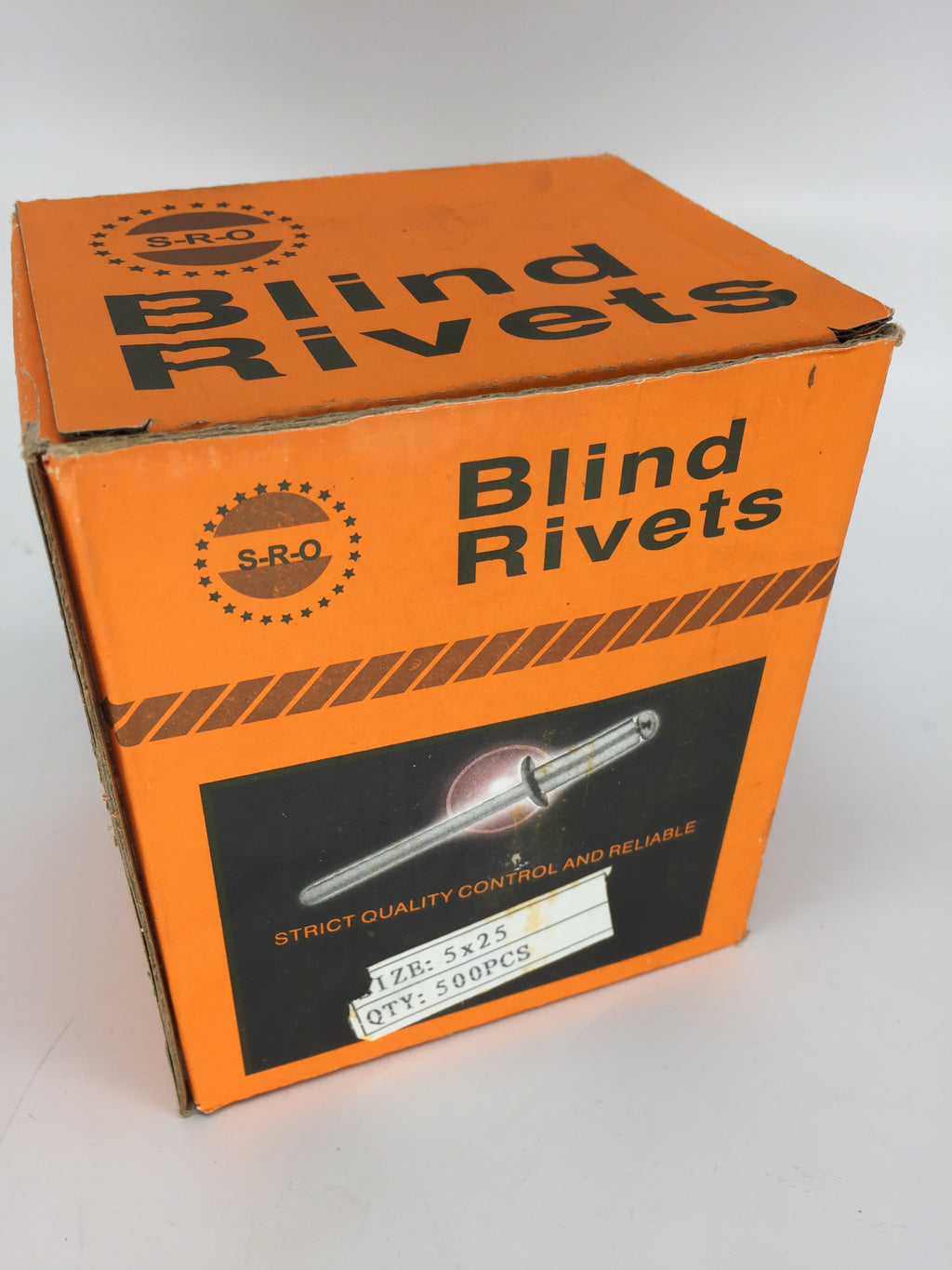 Blindnieten 5x25 mm Flachkopf