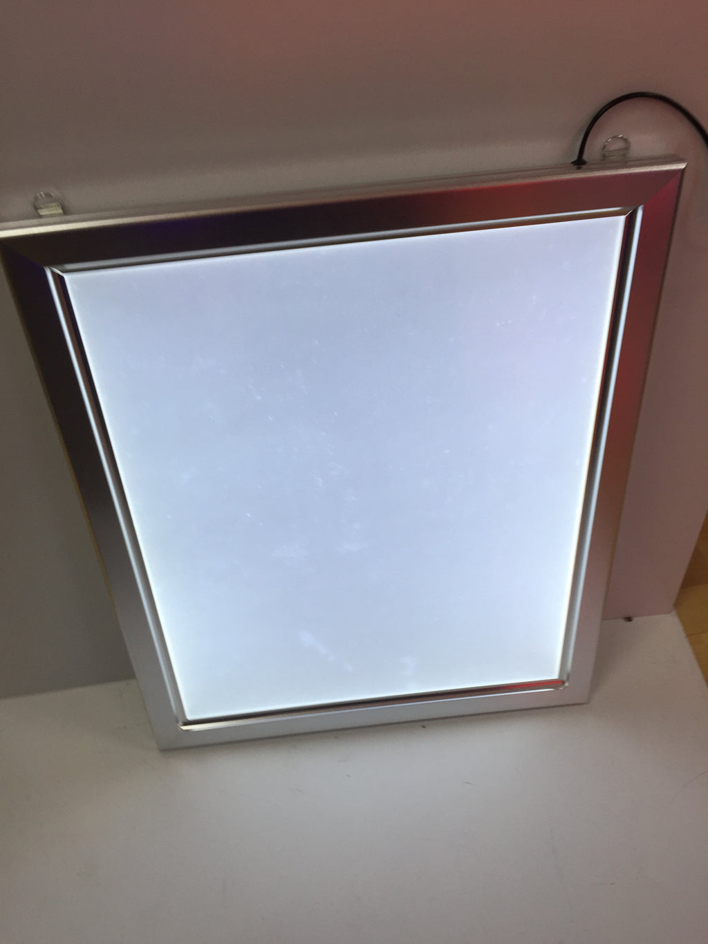 LED Klaprahmen Schild