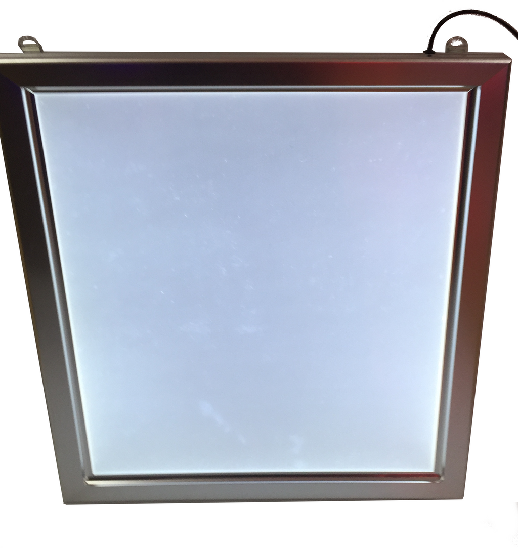 LED Klaprahmen Schild