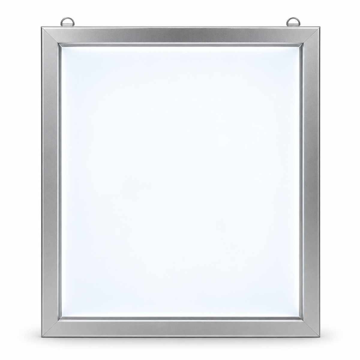 LED Klaprahmen Schild 50 x 60 cm Frontansicht