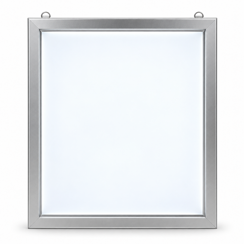 LED Klaprahmen Schild 50 x 60 cm Frontansicht