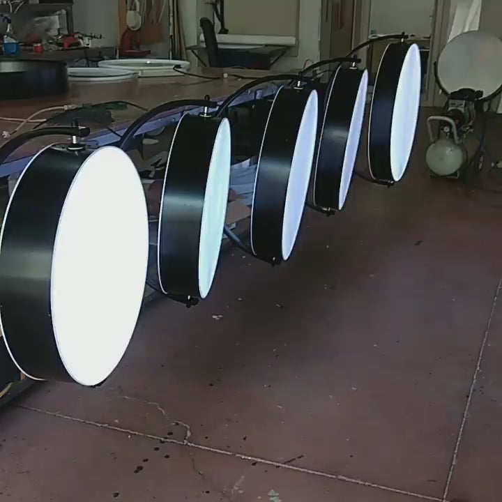 AS-Rund 360° drehende Leuchtkasten