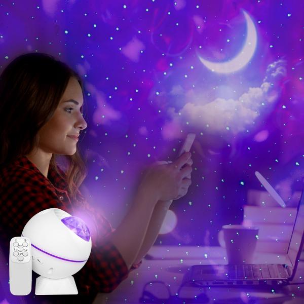 LED Sternenhimmel Projektor, Nachtlicht, Galaxy Light, Partylichter